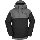 Volcom Volcom Men's Longo Pullover Jacket Black XS Mens Insulated Snowboard Jacket