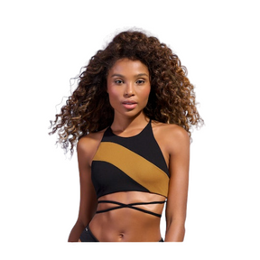 Maaji Maaji Women's Midnight Black Babydoll Top Black Group 2 S Womens Bikini Tops