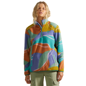 Billabong Billabong Women's Boundary Mock 3 Seagreen S Womens Pull Over Hoodies