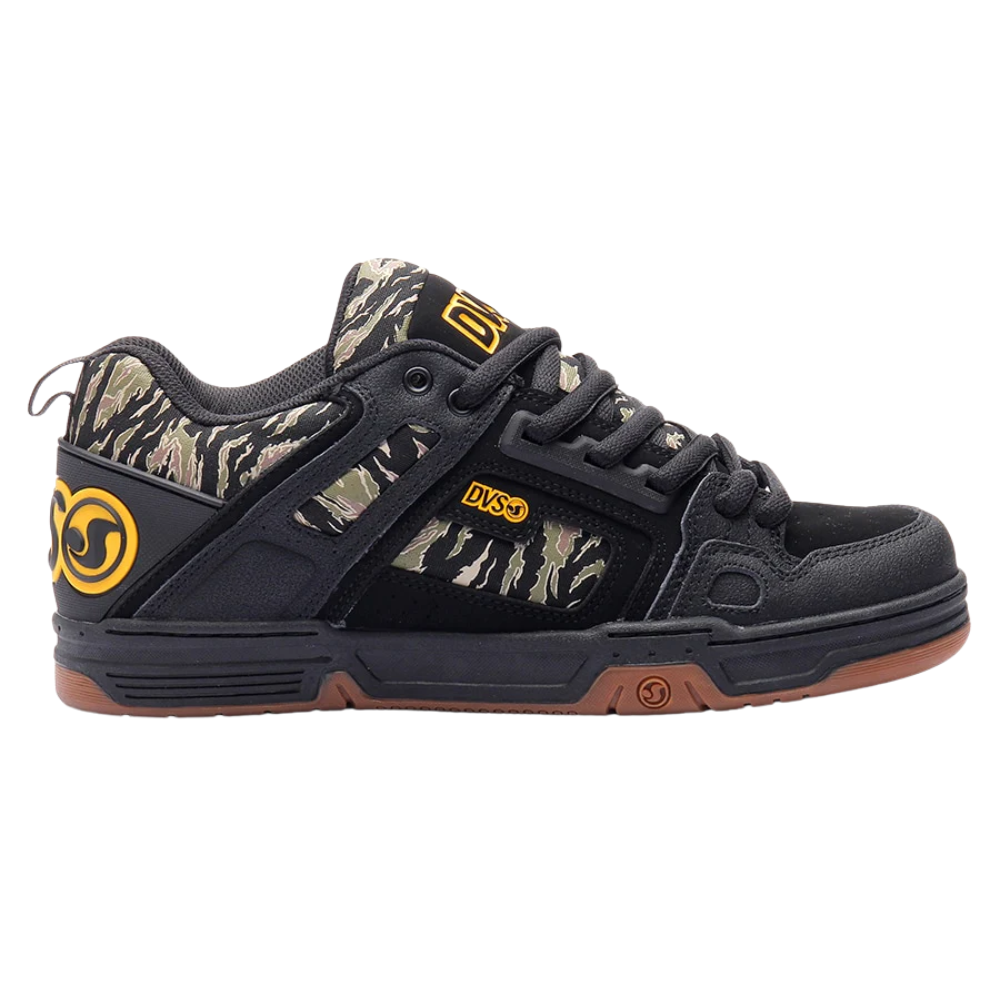 DVS Comanche Mens Skate Shoes 11 Black Jungle Camo Nubuck