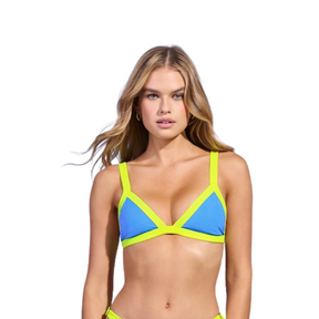Maaji Maaji Women's Pool Blue Hyacinth Top Blue Group 5 S Womens Bikini Tops