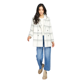 Gentle Fawn Gentle Fawn Mills Jade Plaid XS Womens Jackets