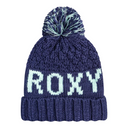 Roxy Roxy Girls Tonic Beanie Medieval Blue 1SZ Youth Girls Toques 2 to 7 years