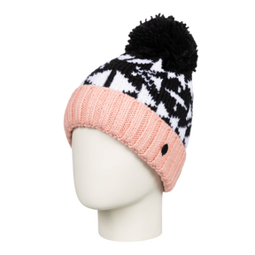Roxy Roxy Amara Girl Beanie True Black 1SZ Youth Girls Toques 2 to 7 years