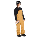 Volcom Volcom Women's Creston 3D Stretch Bib Overall Caramel S Womens Snowpants Bib