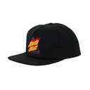 Santa Cruz Santa Cruz Snapback Flamed Not a Dot Black 1SZ Mens Hats Flat Brim