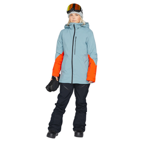 Volcom Volcom Women's 3D Stretch Gore Jacket Green Ash S Womens Gore-Tex Jackets