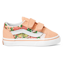 Vans Vans Toddler Old Skool Shoes Tropical Peach 3T Youth Infant Girls Shoes 1T to 5T US size