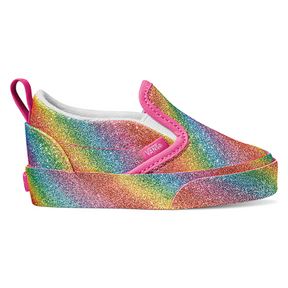 Vans Vans Toddler Slip On Shoes Rainbow 3T Youth Infant Girls Shoes 1T to 5T US size