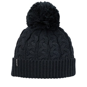 Burton Burton Womens Zippy Fleece Lined Beanie True Black 1SZ Womens Toques