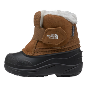 The North Face The North Face Toddler Alpenglow II Toasted Brown/Toasted Brown 4T Youth Boys Winter Boots 5T to 13T and 1 to 7 US Size