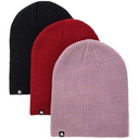 Burton Burton DND 3 Pack Beanie Nine Iron/Tetra Orange /Silver Green 1SZ Womens Toques