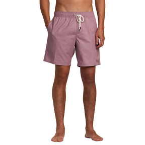 RVCA RVCA Men's Opposites Elastic 2 Shorts Lavender S Mens Elastic Swim Trunks