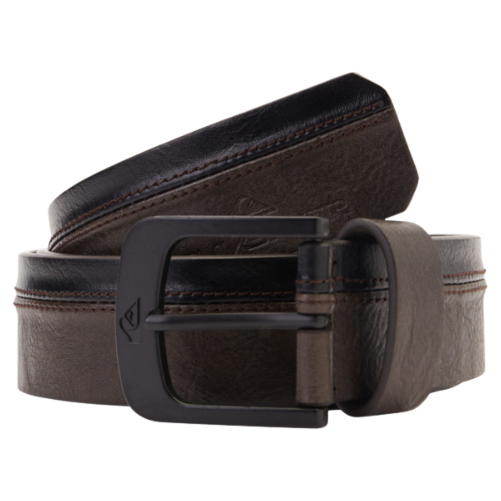 Quiksilver Men's Stitch Problem Faux Leather Belt