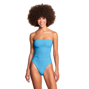 Maaji Maaji Bluetooth Cancun Swimsuit Blue Group 1 S Womens One Piece Bathing Suit