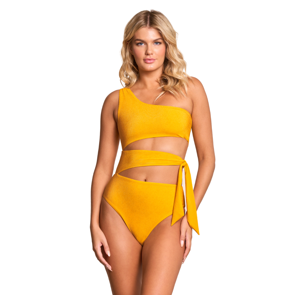 Maaji Women s Sunset Gold Stunning One Piece L Sunset Gold Stunning