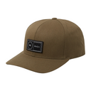 RVCA RVCA Men's Platform Snapback Olive 1SZ Mens Hats Curved Brim