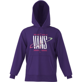 Vans Vans Men's Saturn PO Violet Indigo S Mens Pullover Hoodies
