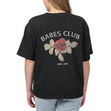 Brunette The "BABES CLUB" Boxy Tee