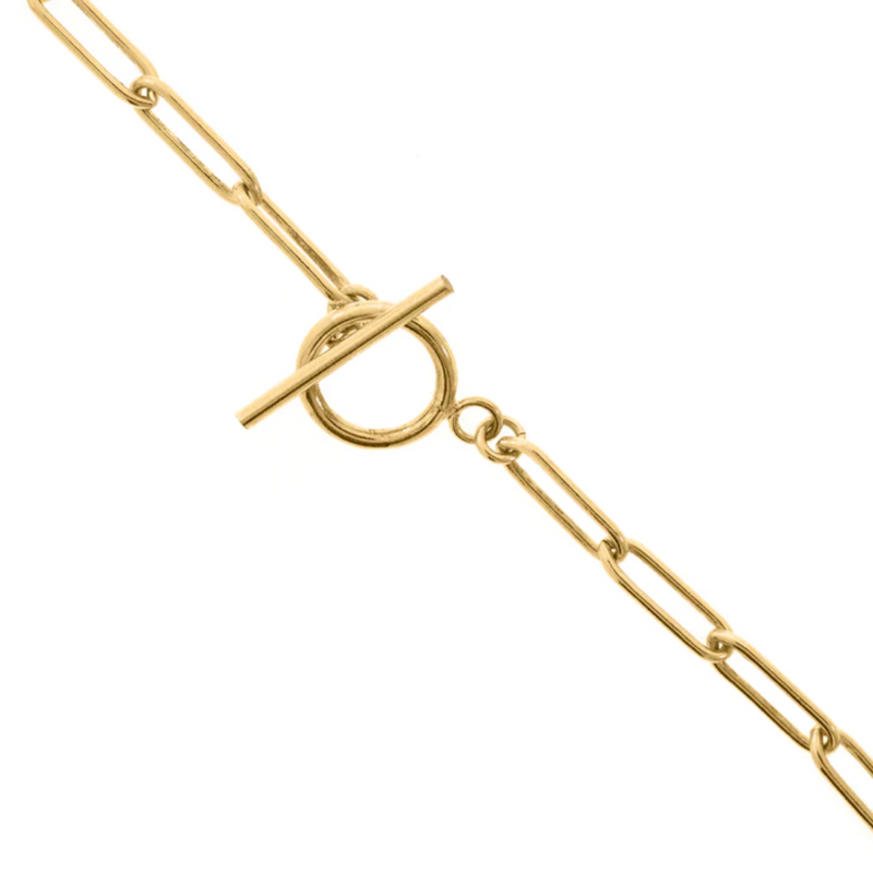 Carden Avenue Large Golden Links Chain Necklace