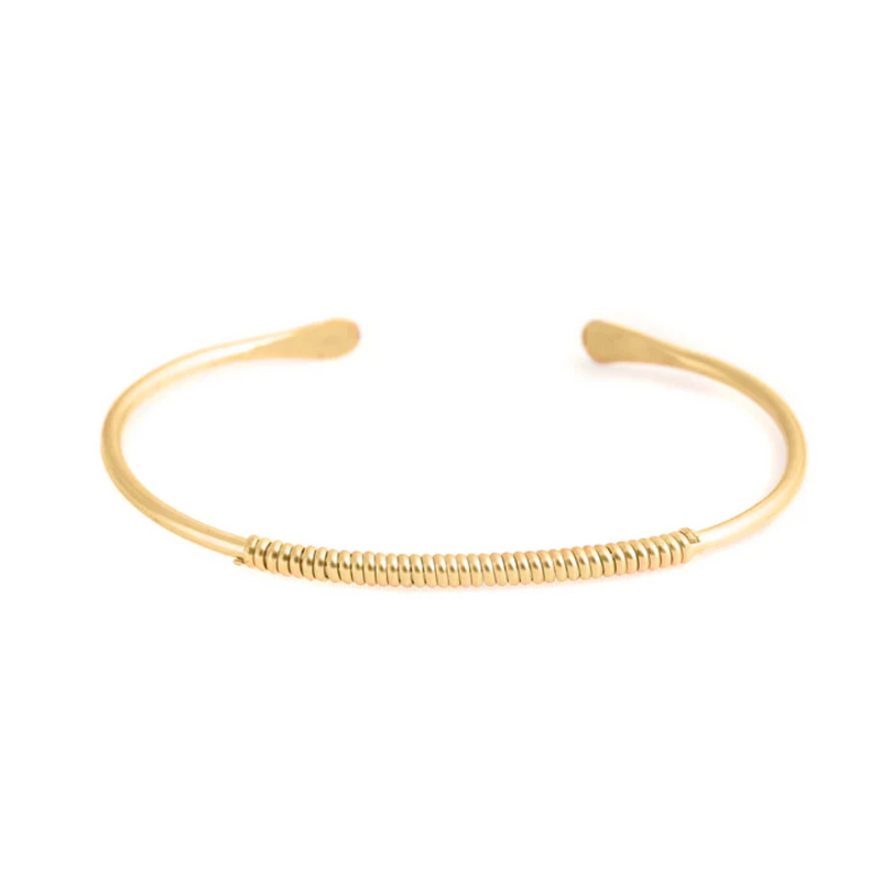 Carden Avenue Collins Gold Bracelet Cuff