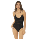 Amuse Society Amuse Society Womens Solid Kayla One Piece Cayenne S Womens One Piece Bathing Suit