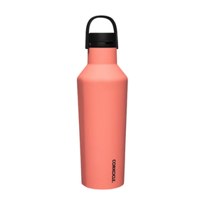 Corkcicle Corkcicle Sport Canteen 32oz Coral Insulated Drinkware Canteen