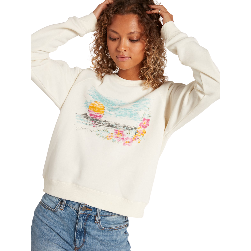 Volcom Truly Stokin Women's Crew Volcom Truly Stokin Women's Crew