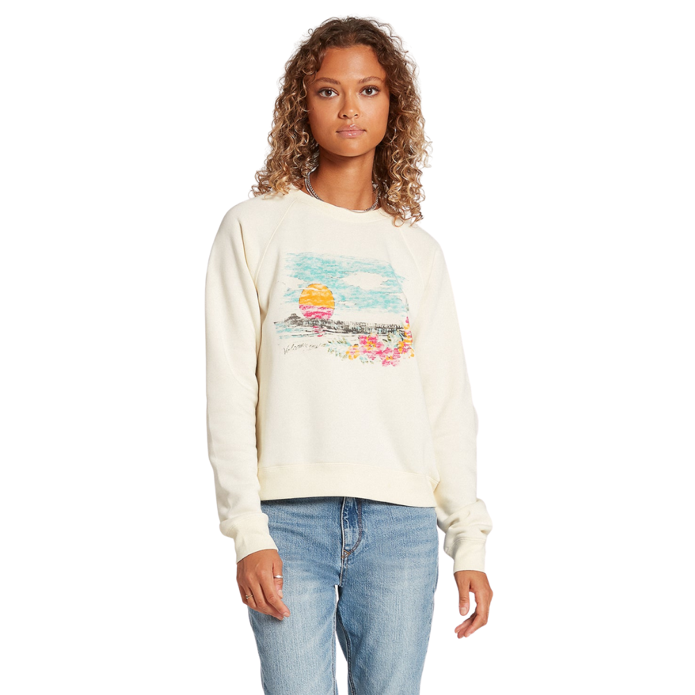 Volcom Truly Stokin Women's Crew Volcom Truly Stokin Women's Crew