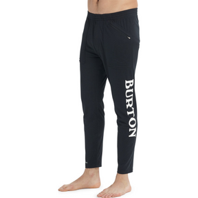 Burton Burton Mens Midweight Base Layer Stash Pant True Black M Mens Sweatpants