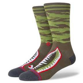 Stance Stance Warbird Crew Socks Red M Mens Socks