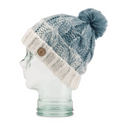 Volcom Volcom Girls Gradient Hand Knit Beanie Ice Green OS Youth Girls Toques 2 to 7 years