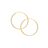 Carden Avenue Carden Avenue - Audrey Infinity Hoop Sterling Silver M Jewelry