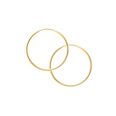 Carden Avenue Carden Avenue - Audrey Infinity Hoop Sterling Silver M Jewelry