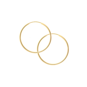 Carden Avenue Carden Avenue - Audrey Infinity Hoop Sterling Silver M Jewelry