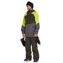 Volcom Volcom Mens Brighton Pullover Dark Grey S Mens Insulated Snowboard Jacket