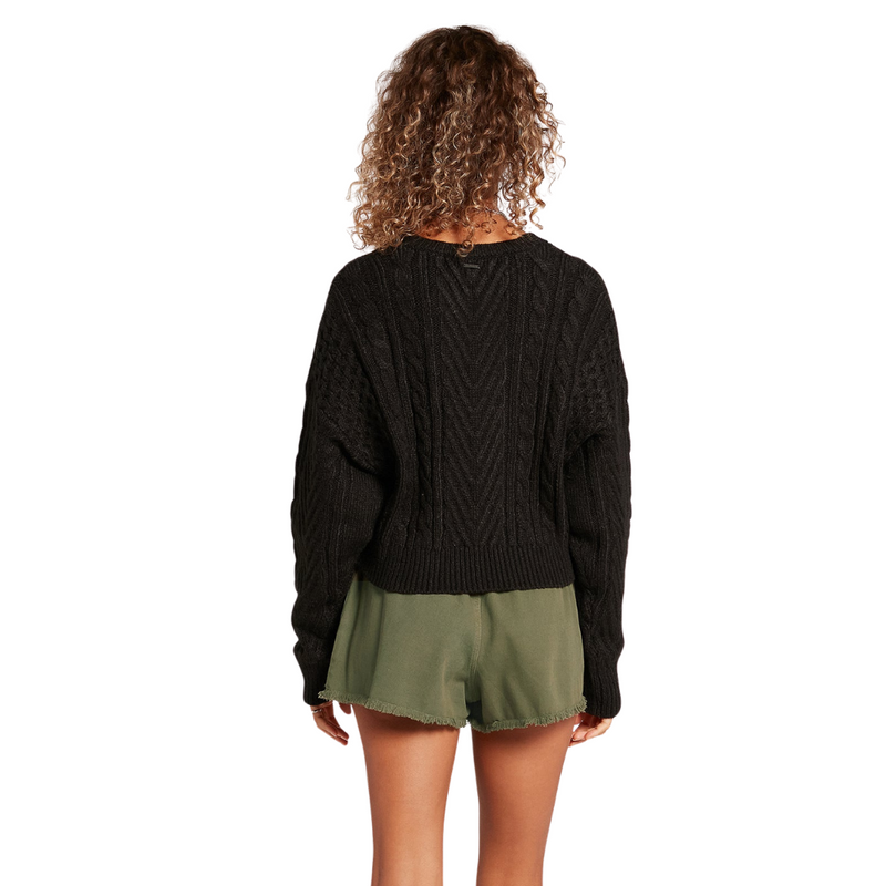 Volcom Womens Cabled Babe Jumper