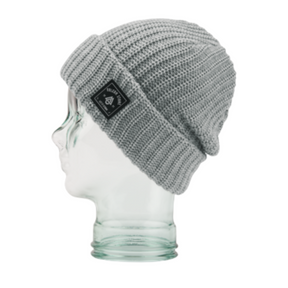 Volcom Volcom Thick Knit Beanie Heather Grey OS Womens Toques