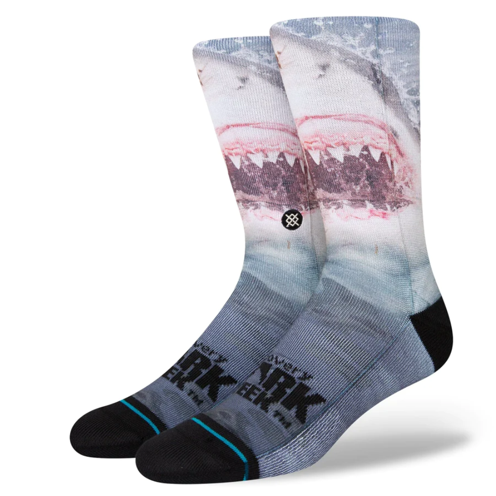 Stance Shark Pearly Whites Crew Socks