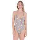 Hurley Hurley Jungle Cat Cheeky One Piece Jungle Cat S Womens One Piece Bathing Suit