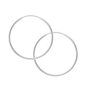 Carden Avenue Carden Avenue - Audrey Infinity Hoop Sterling Silver M Jewelry