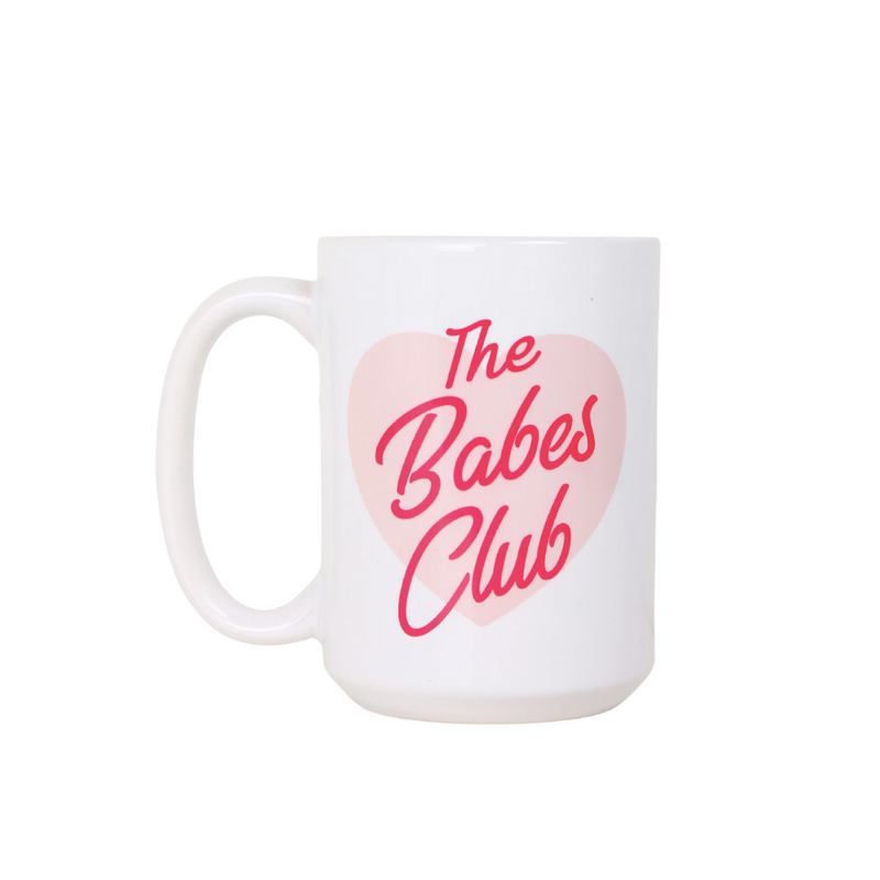 Brunette "The Babes Club" Mug