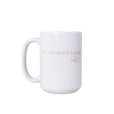 Brunette Brunette "All You Need" Mug White/Black 1SZ Drinkware