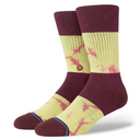 Stance Stance Assurance Crew Socks Burgundy M Mens Socks