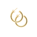 Carden Avenue Carden Avenue - Mila Tube Hoop Earrings 18kt Gold-Filled 25mm Jewelry