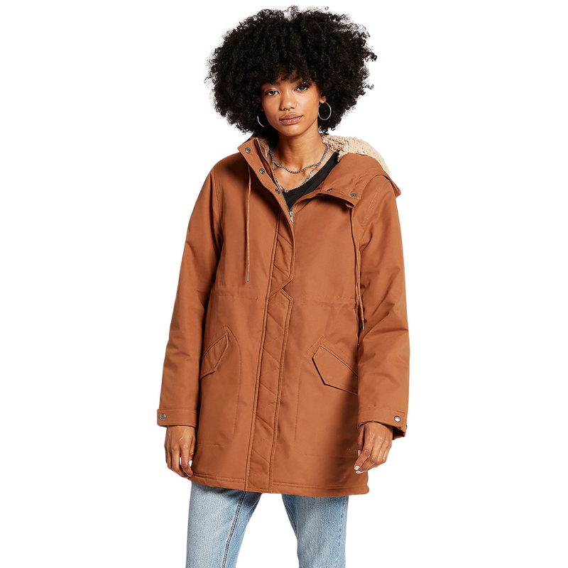 Sherpa lined 2025 parka womens