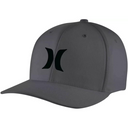 Hurley Hurley Mens H2O Dri One and Only Hat Dark Grey S/M Mens Hats Curved Brim
