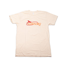 North Scooters Antics Orange 'Y2K T-Shirt' Medium Mens T-Shirts
