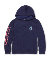 Volcom Youth Unknown Stone Pullover in Blueprint.