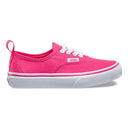 Vans Vans Authentic Elastic Kids Skate Shoes LIGHT PINK 1 Youth Girls Skate Shoes 5T-13T & 1-7 US Size
